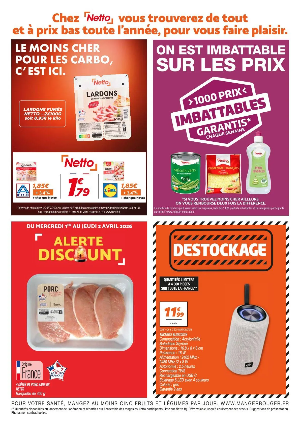  Netto Caatalogue du 30 mars au 12 avril 2026 - Catalogue page 3