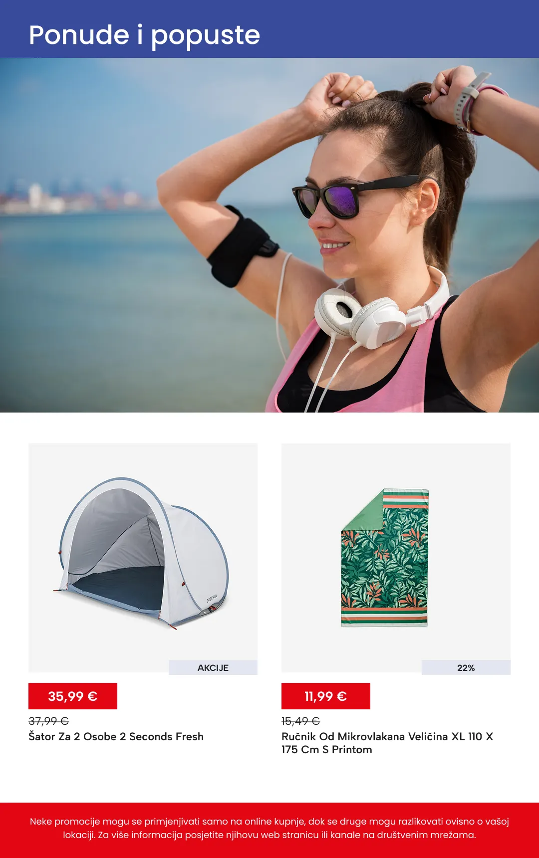 Katalog  Decathlon od 17. lipnja do 1. srpnja 2026. - Pregled Stranica 3