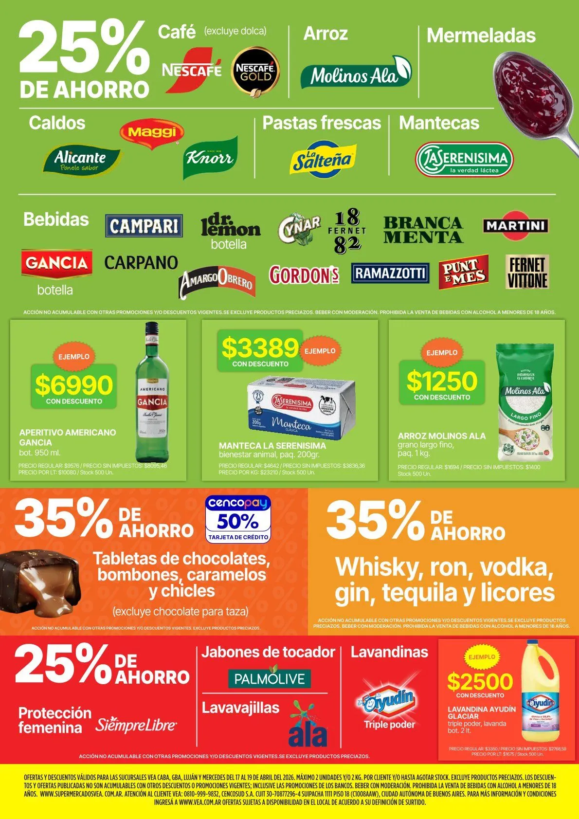 Ofertas de  Vea Ofertas 17 de abril al 19 de abril 2026 - Página 3 del catálogo