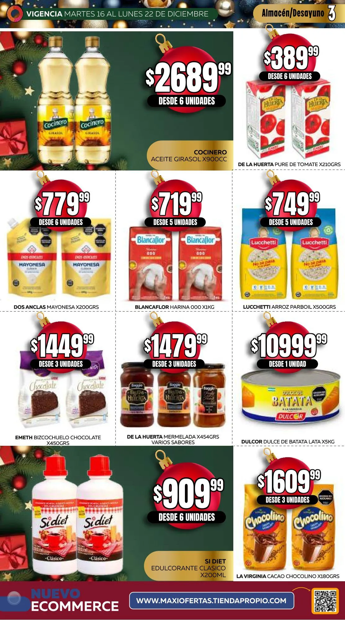 Ofertas de MaxiOfertas Ofertas 16 de diciembre al 22 de diciembre 2025 - Página 3 del catálogo
