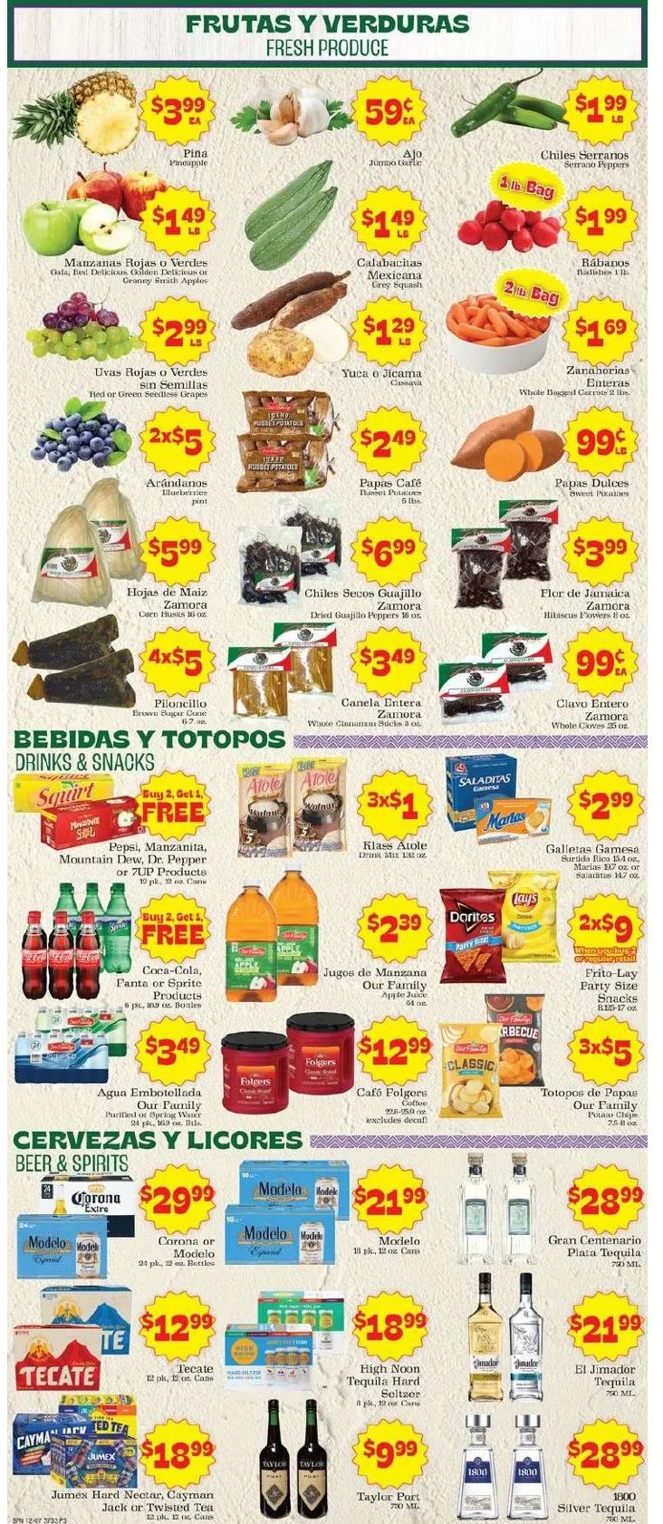 Weekly ad Supermercado Nuestra Familia Sales from December 7 to December 13 2025 - Page 3