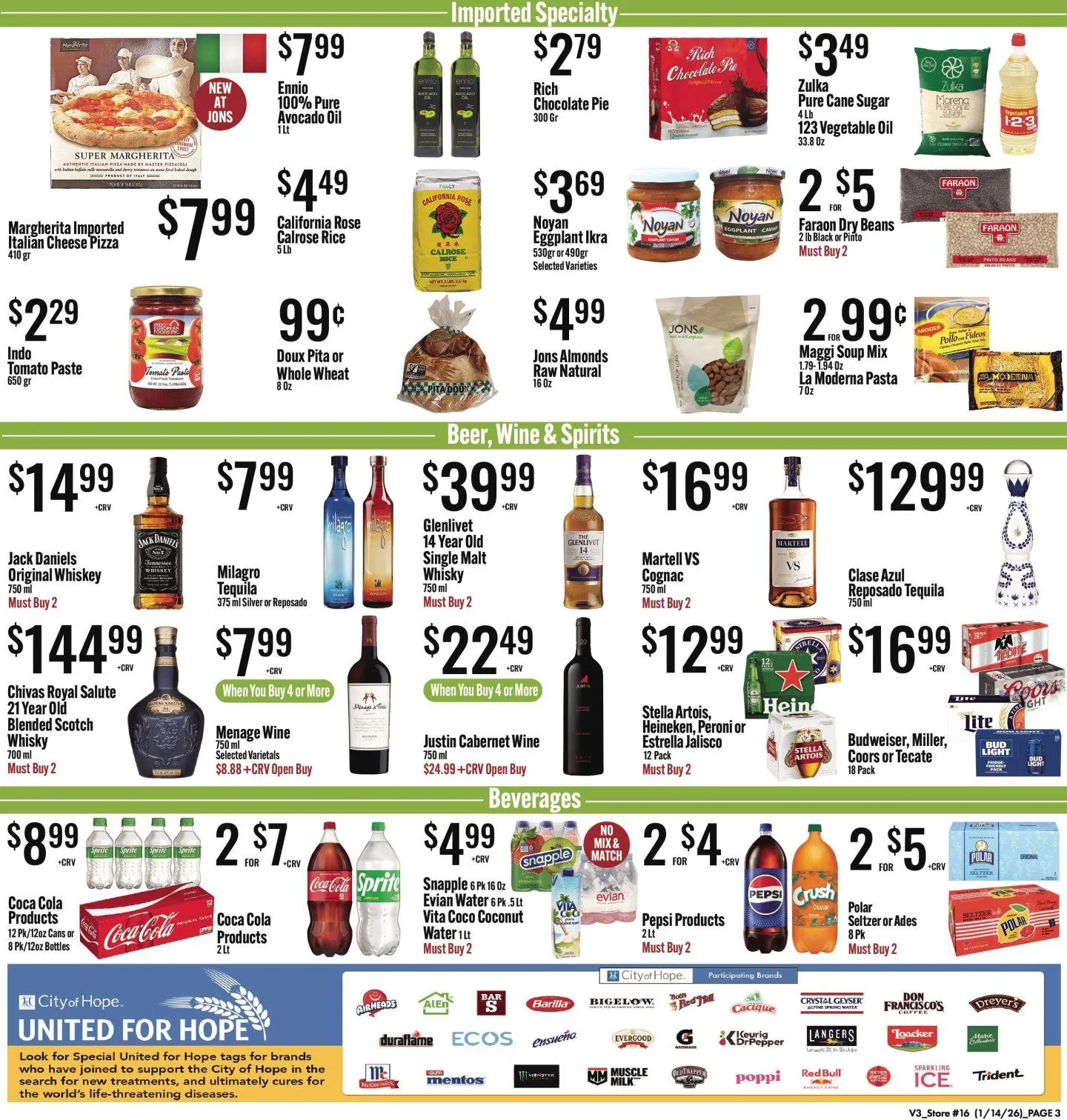 Weekly ad Jons International Sales from January 14 to January 20 2026 - Page 3