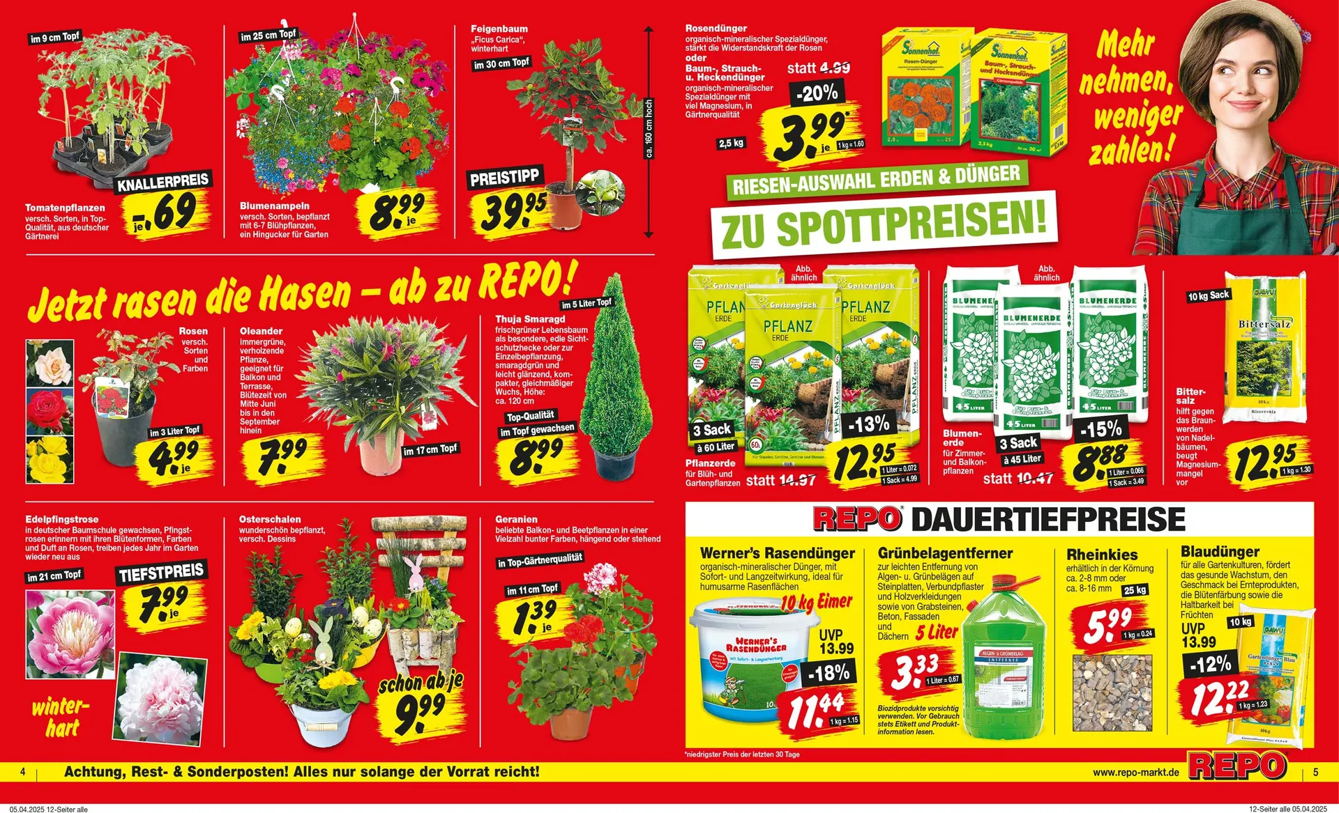 Repo Markt Angebote von 7. April bis 12. April 2025 - Prospekt seite 3