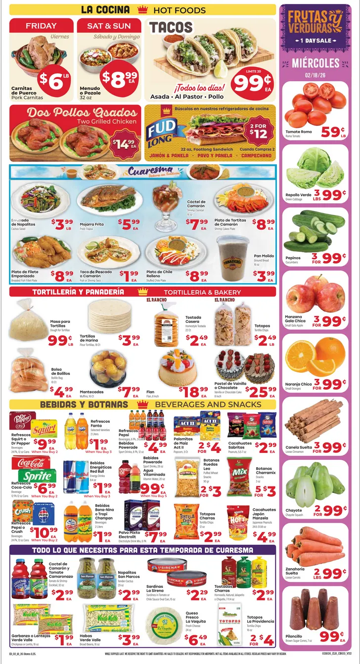 Weekly ad El Rancho Sales from February 18 to February 24 2026 - Page 3