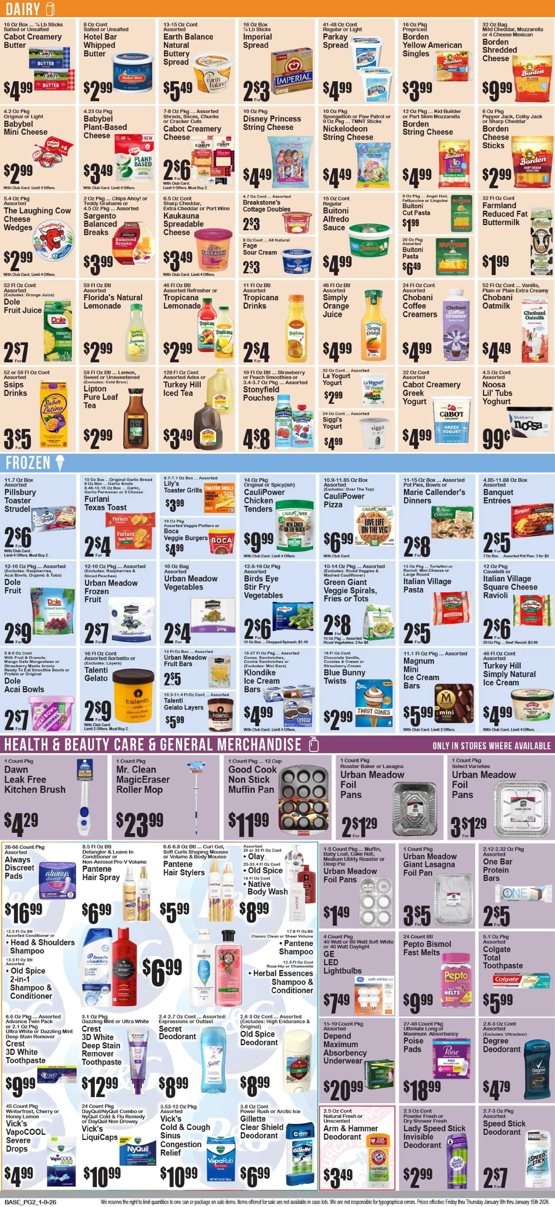 Weekly ad SuperFresh Sales from January 9 to January 15 2026 - Page 3