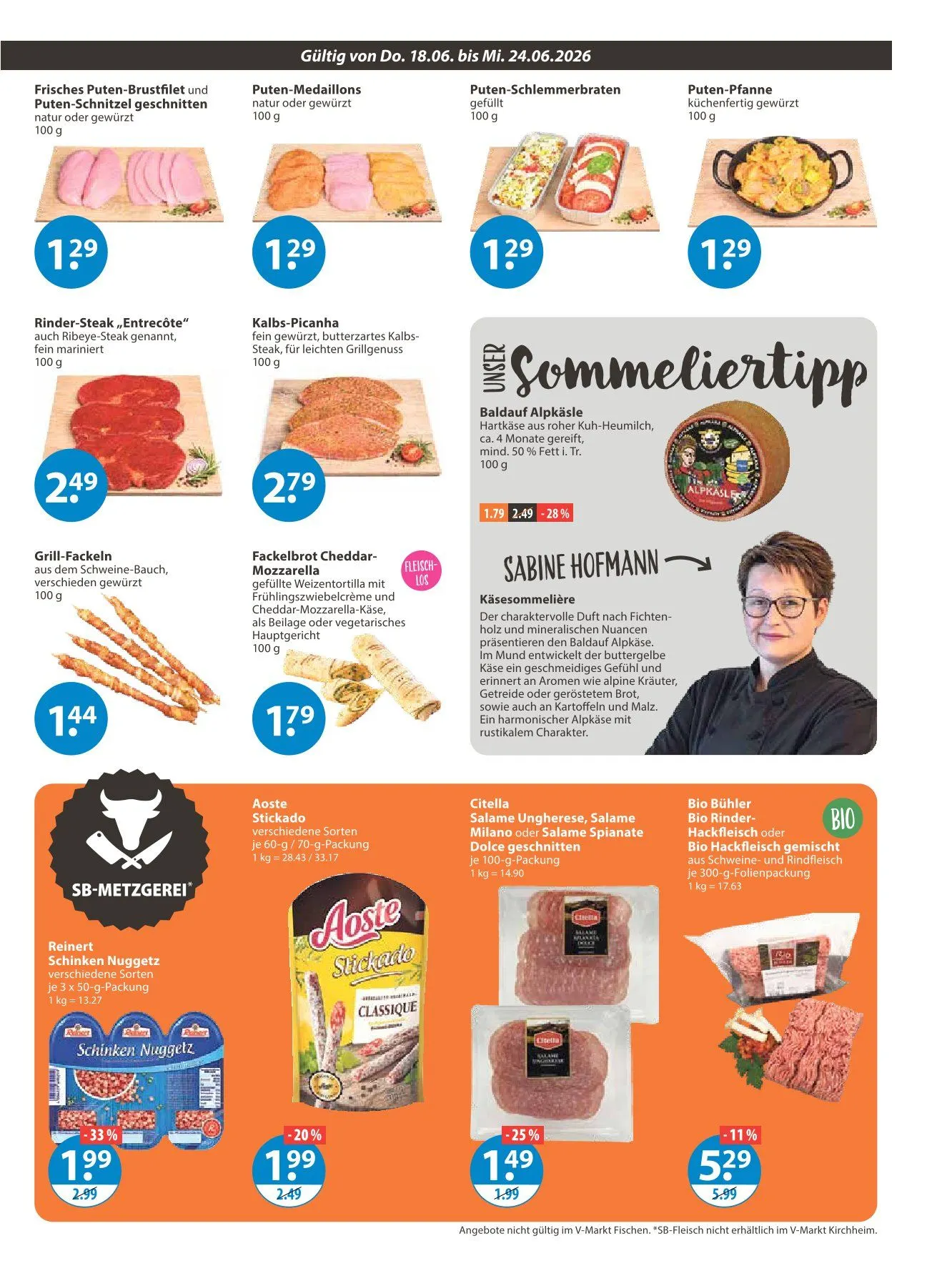 V-Markt Angebote von 18. Juni bis 24. Juni 2026 - Prospekt seite 3