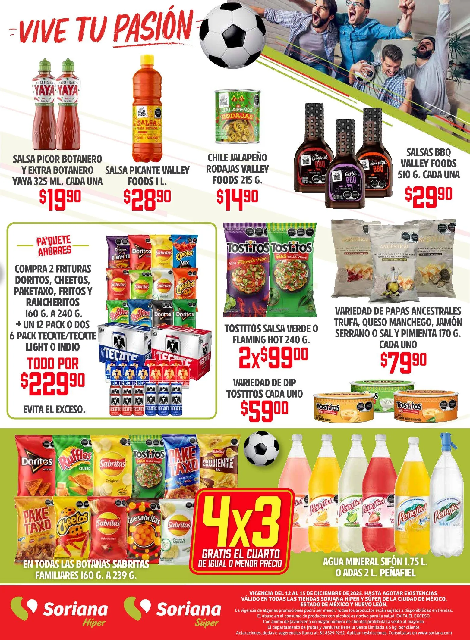 Catálogo de Soriana Ofertas 12 de diciembre al 15 de diciembre 2025 - Pagina 3