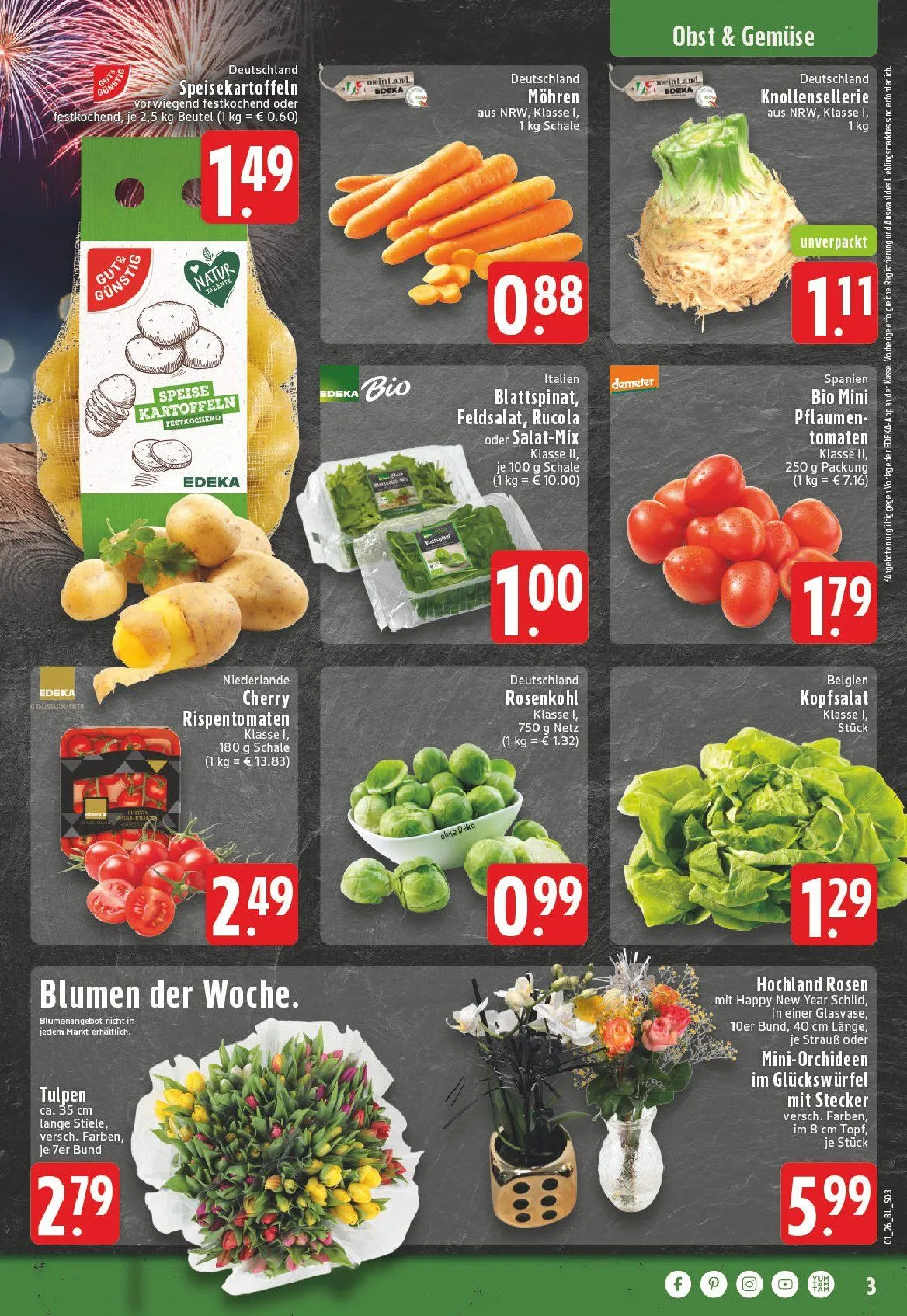 Edeka Prospekte  von 29. Dezember bis 3. Januar 2026 - Prospekt seite 3