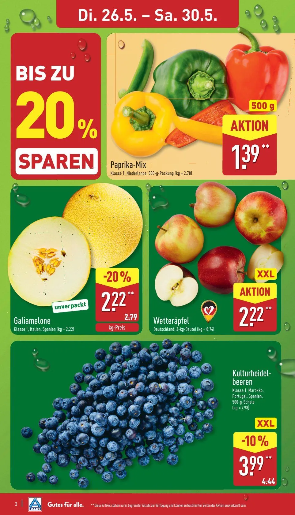 ALDI Nord Prospekte - Aktuelle Angebote von 26. Mai bis 30. Mai 2026 - Prospekt seite 3