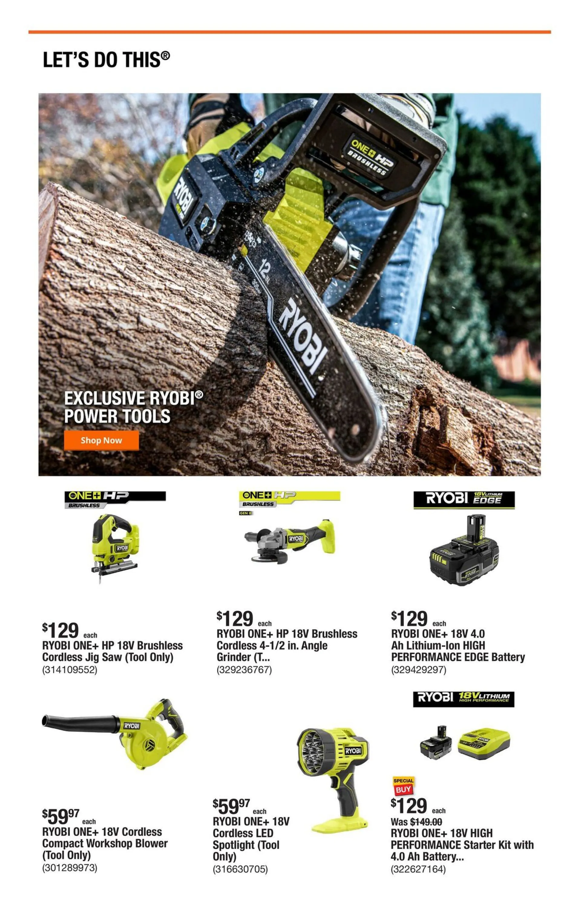 Weekly ad THE HOME DEPOT Sales from September 25 to September 30 2025 - Page 3