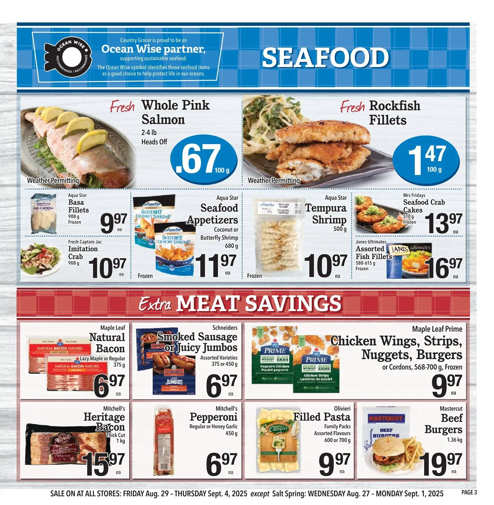 Country Grocer Sales from September 4 to September 10 2025 - flyer page 3