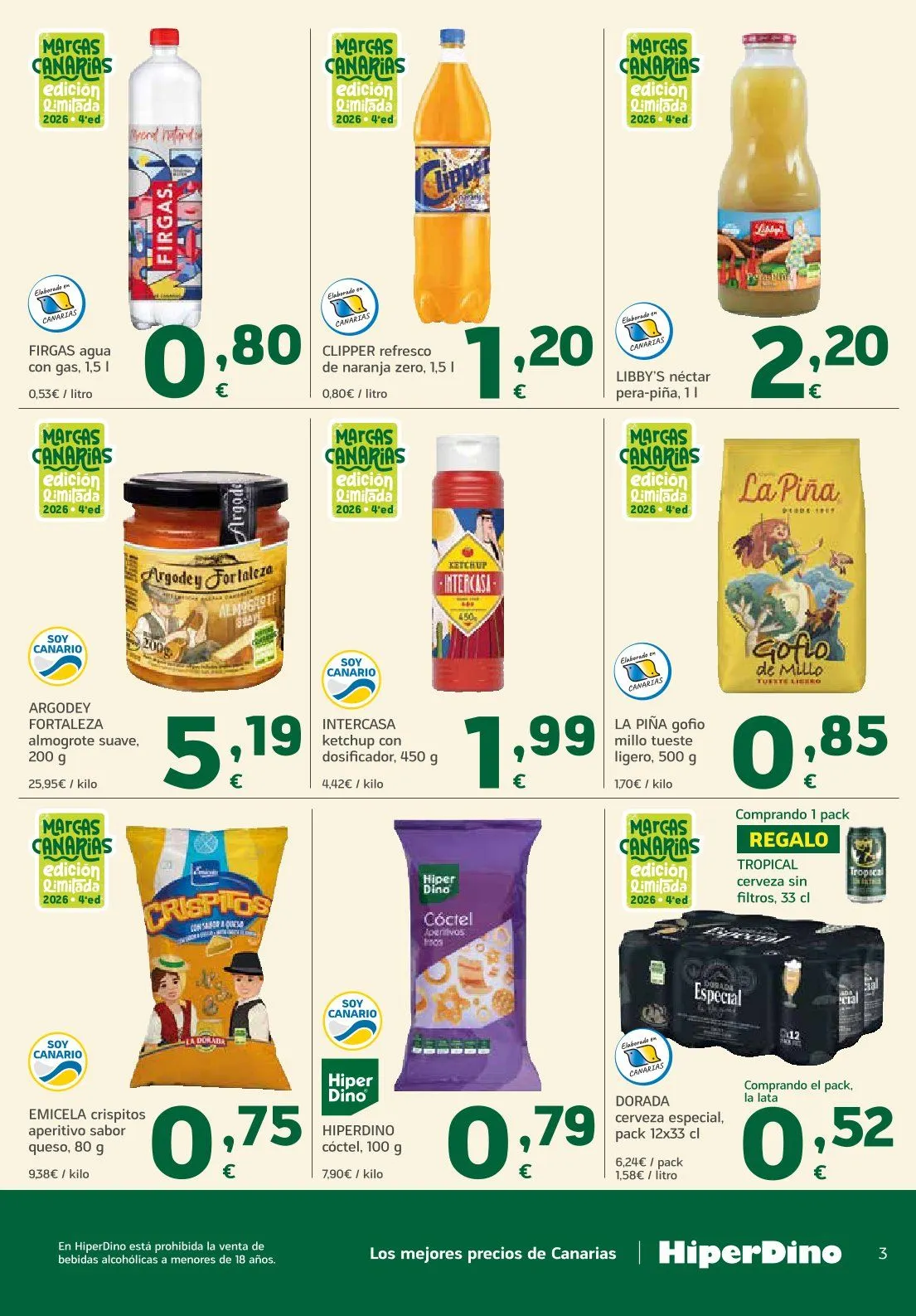 Catálogo de HiperDino Ofertas 25 de mayo al 8 de junio 2026 - Página 3
