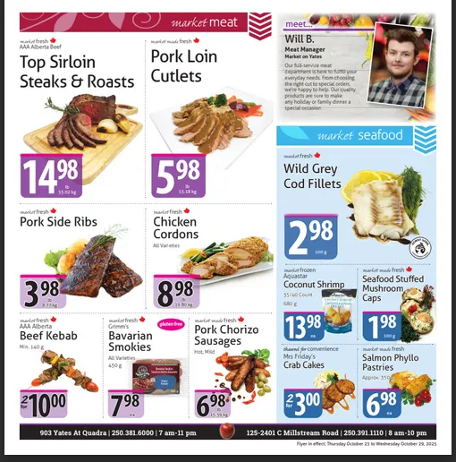 The Market Stores Sales from October 23 to October 29 2025 - flyer page 3