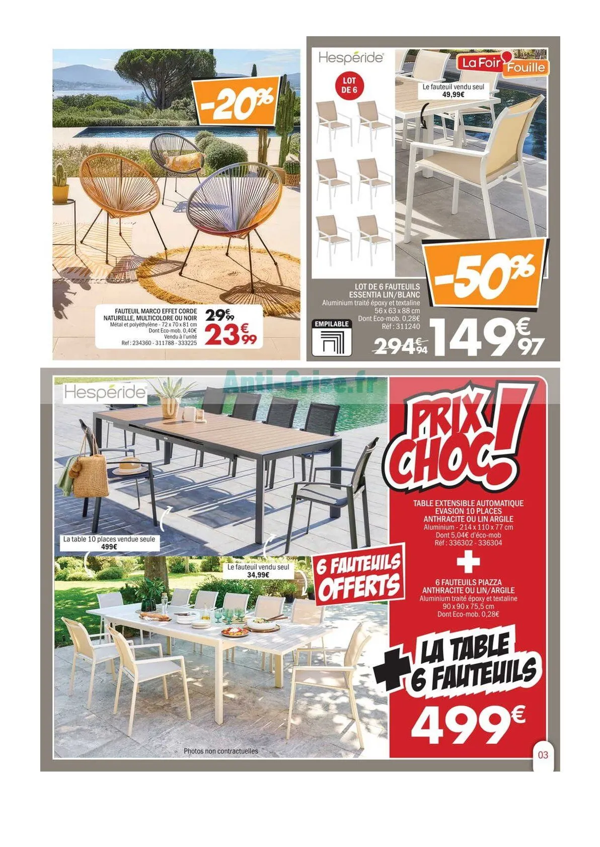 Catalogues La Foir'Fouille du 24 juin au 5 juillet 2026 - Catalogue page 3