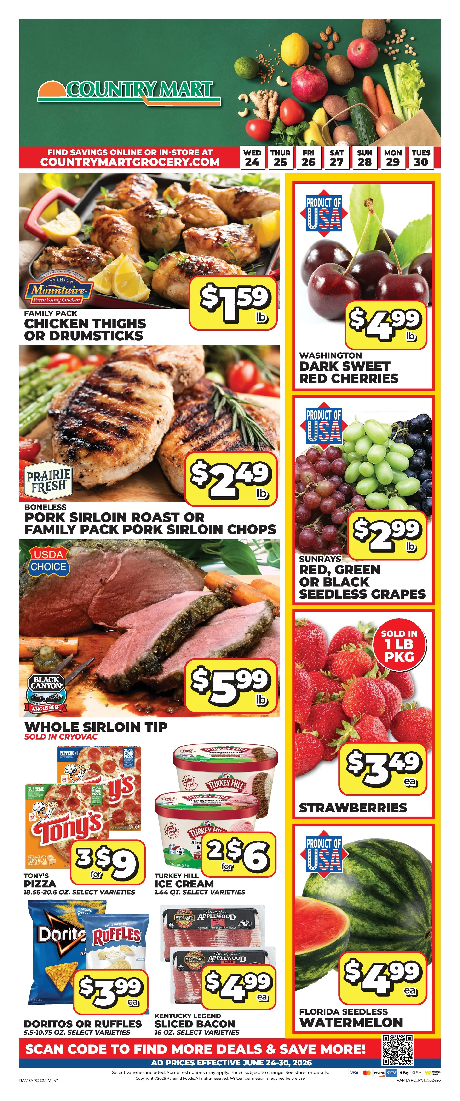Weekly ad Country Mart Sales from June 24 to June 30 2026 - Page 3