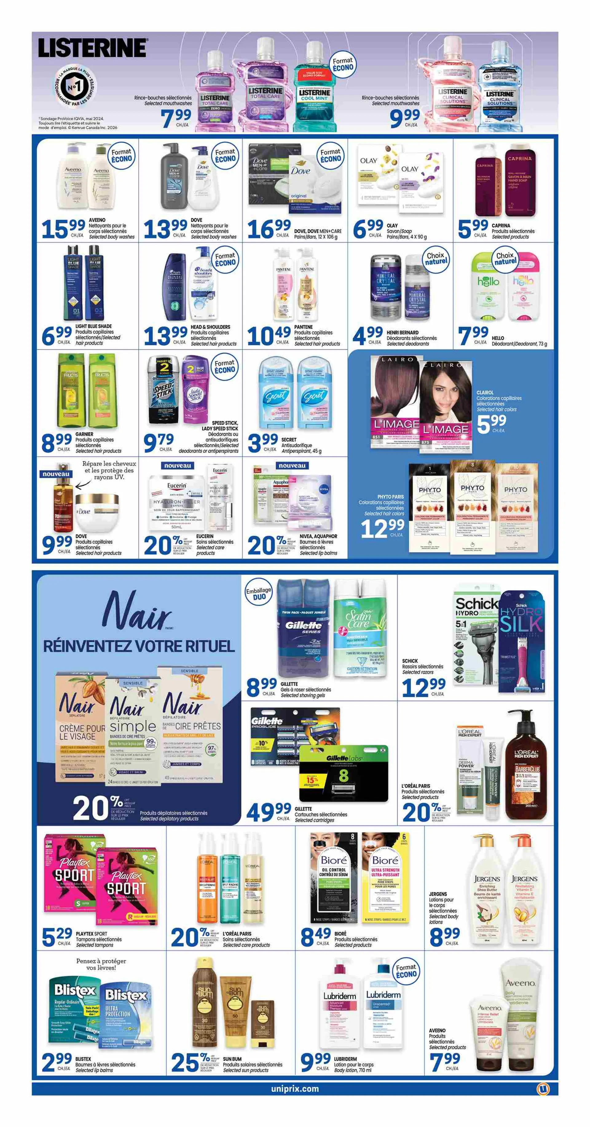 Uniprix Sales from May 21 to May 27 2026 - flyer page 3