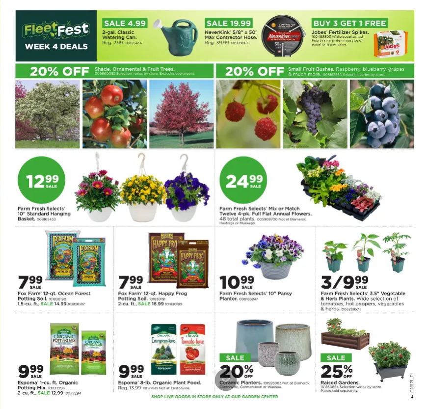 Weekly promotion Fleet Farm Sales spanning from April 20 to April 26 2026 - Page 3 for Catalogue 365