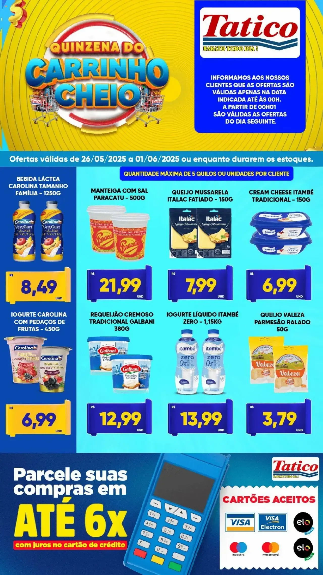 Encarte de Folhetos Tatico 26 de maio até 1 de junho 2025 - Pagina 3