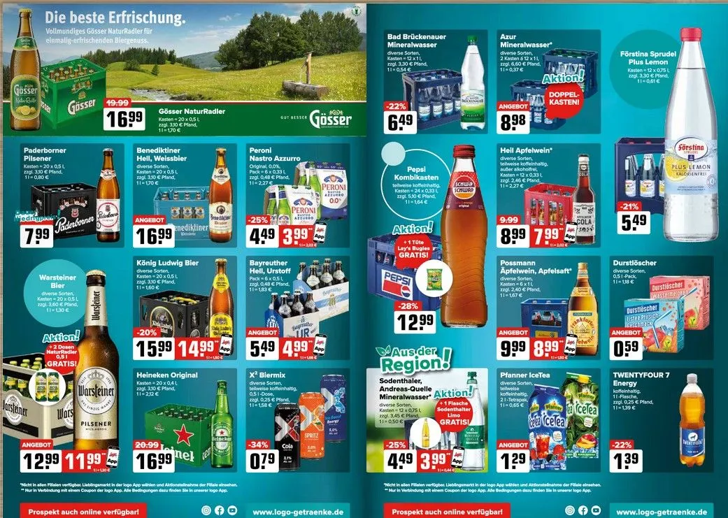 Logo Getränkemarkt Prospekte von 11. August bis 16. August 2025 - Prospekt seite 2
