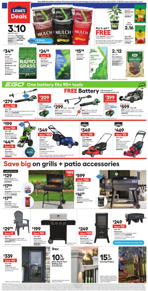 Weekly ad Lowe's Deals from June 5 to June 18 2025 - Page 2