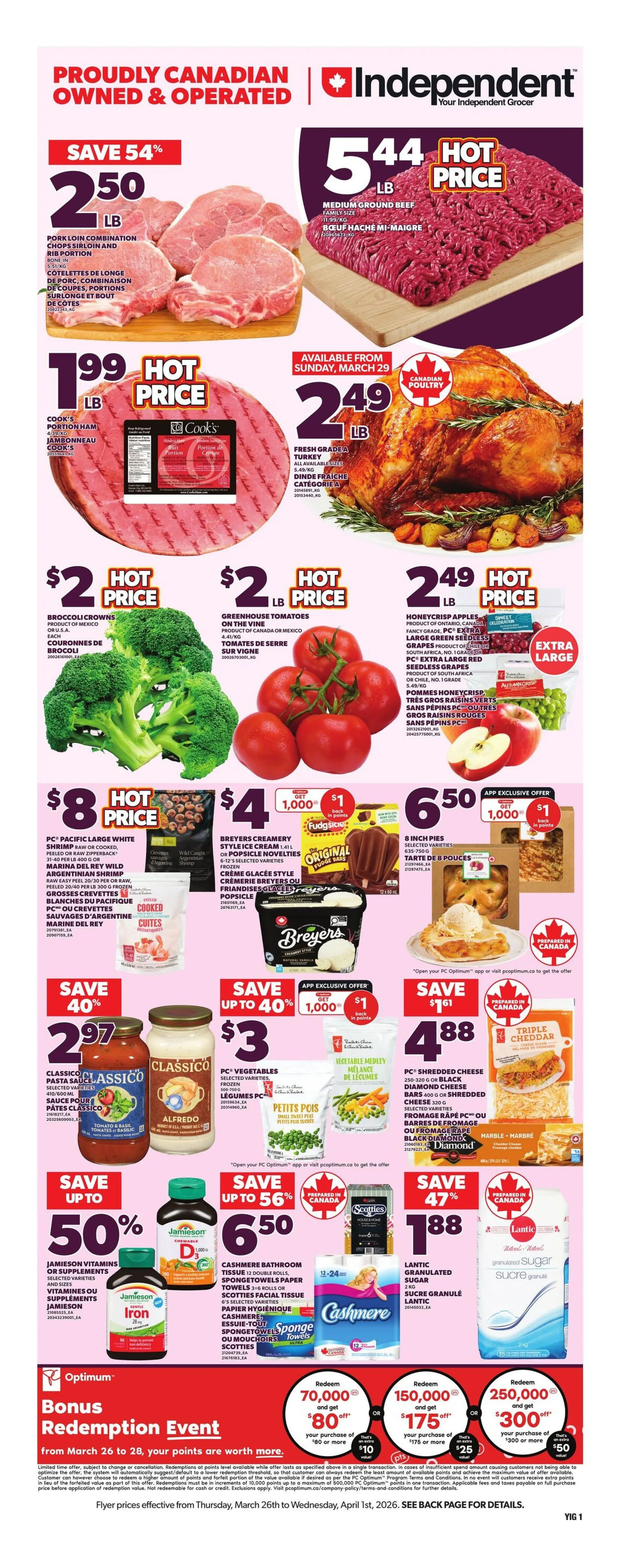 Independent Sales from March 26 to April 1 2026 - flyer page 3