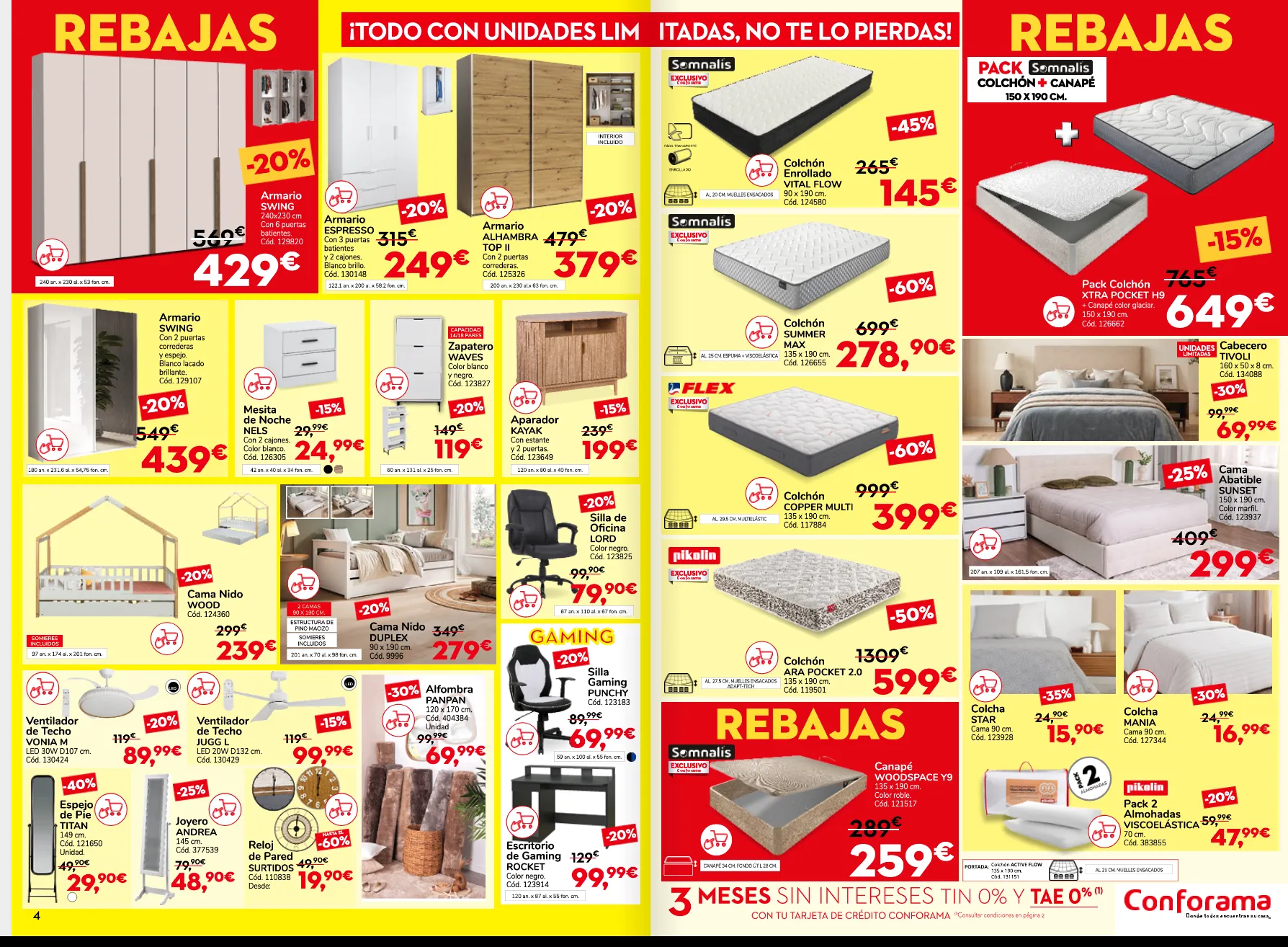 Catálogo de  Catálogos de Conforama 25 de junio al 29 de julio 2026 - Página 3