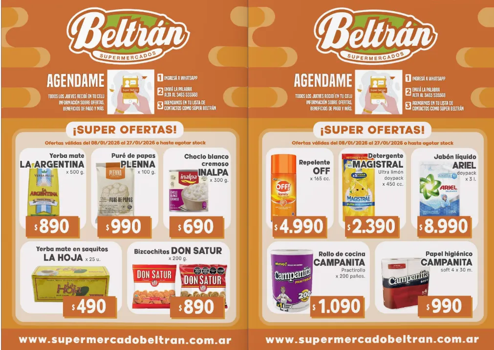Ofertas de Ofertas Beltrán Supermercados 8 de enero al 26 de enero 2026 - Página 3 del catálogo