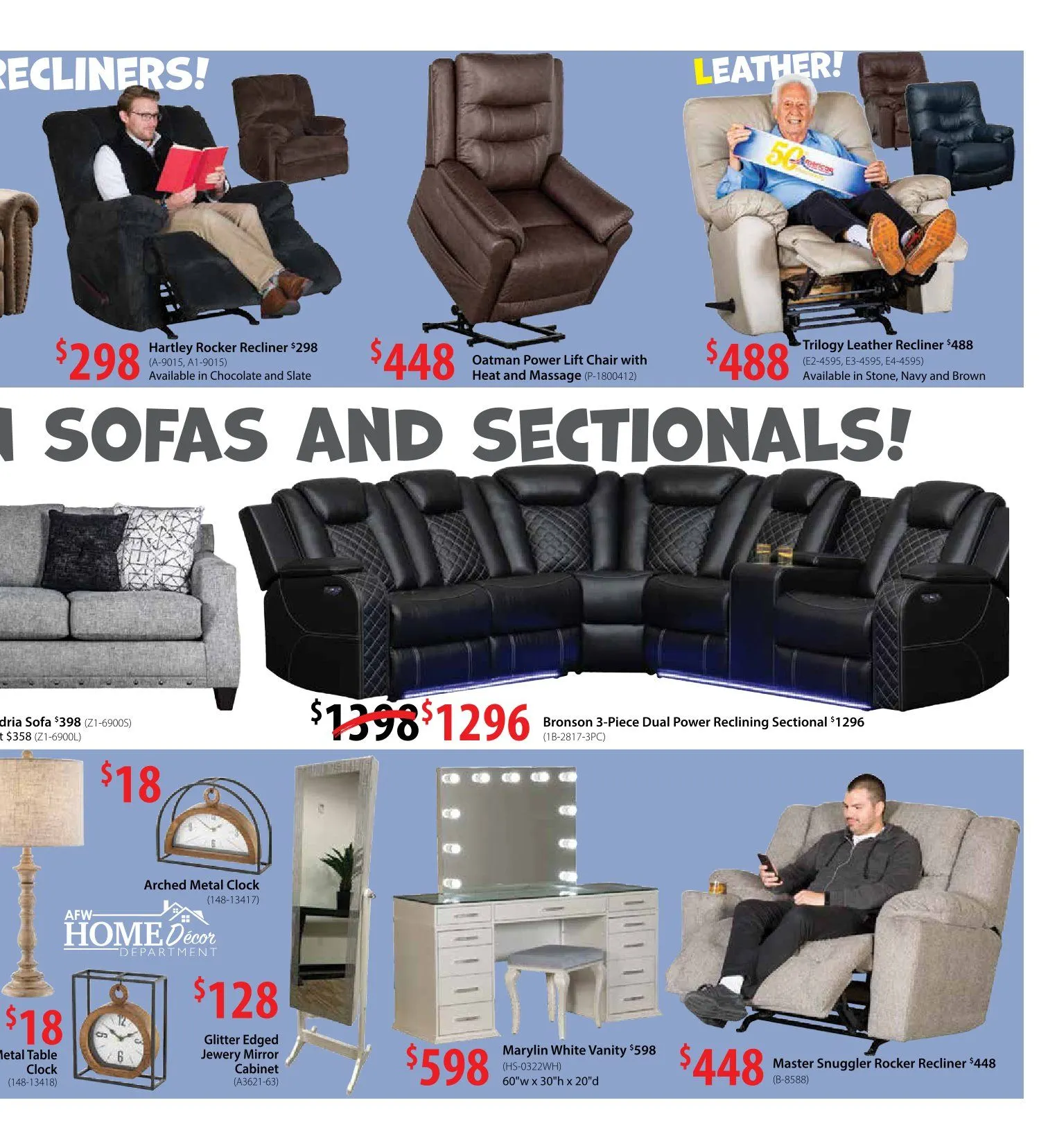 Weekly ad American Furniture Warehouse Sales from December 14 to January 1 2026 - Page 3
