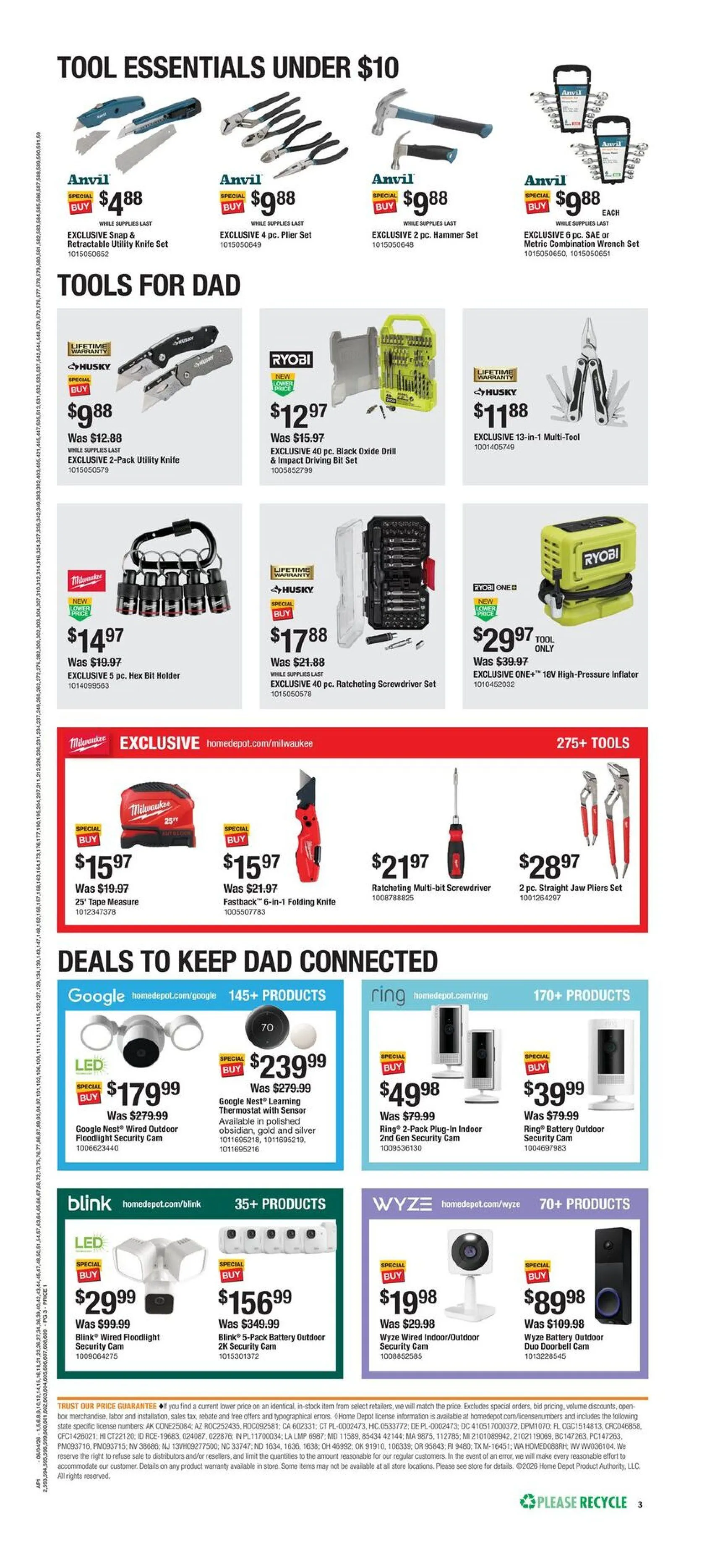 Weekly ad The Home Depot Sales from June 4 to June 24 2026 - Page 3