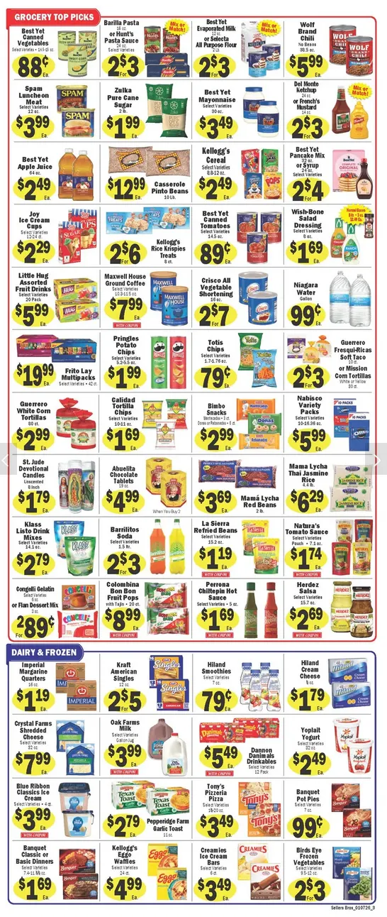 Weekly ad Sellers Bros Sales from January 7 to January 13 2026 - Page 3