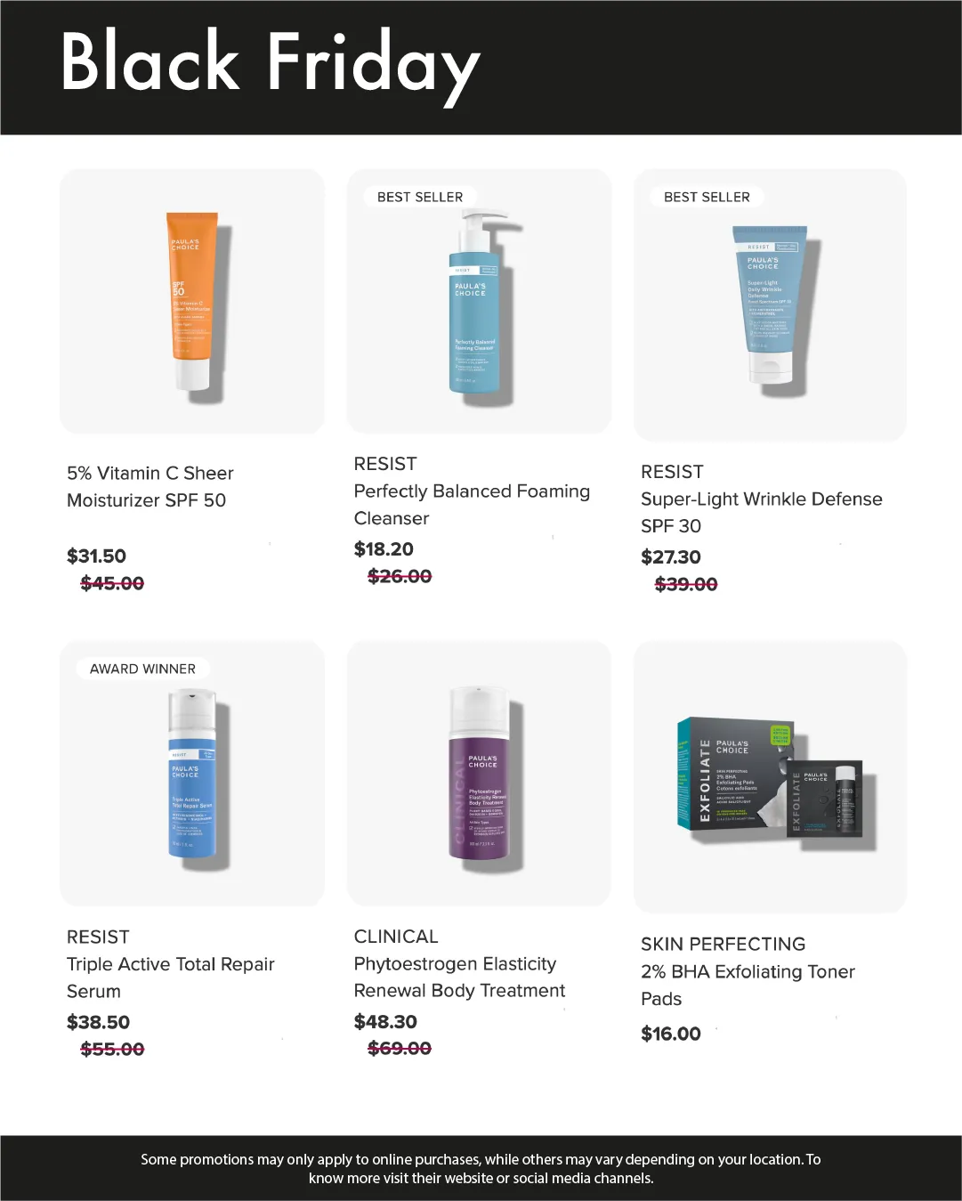 Weekly ad  Paula´s Choice Sales from November 28 to December 11 2025 - Page 2