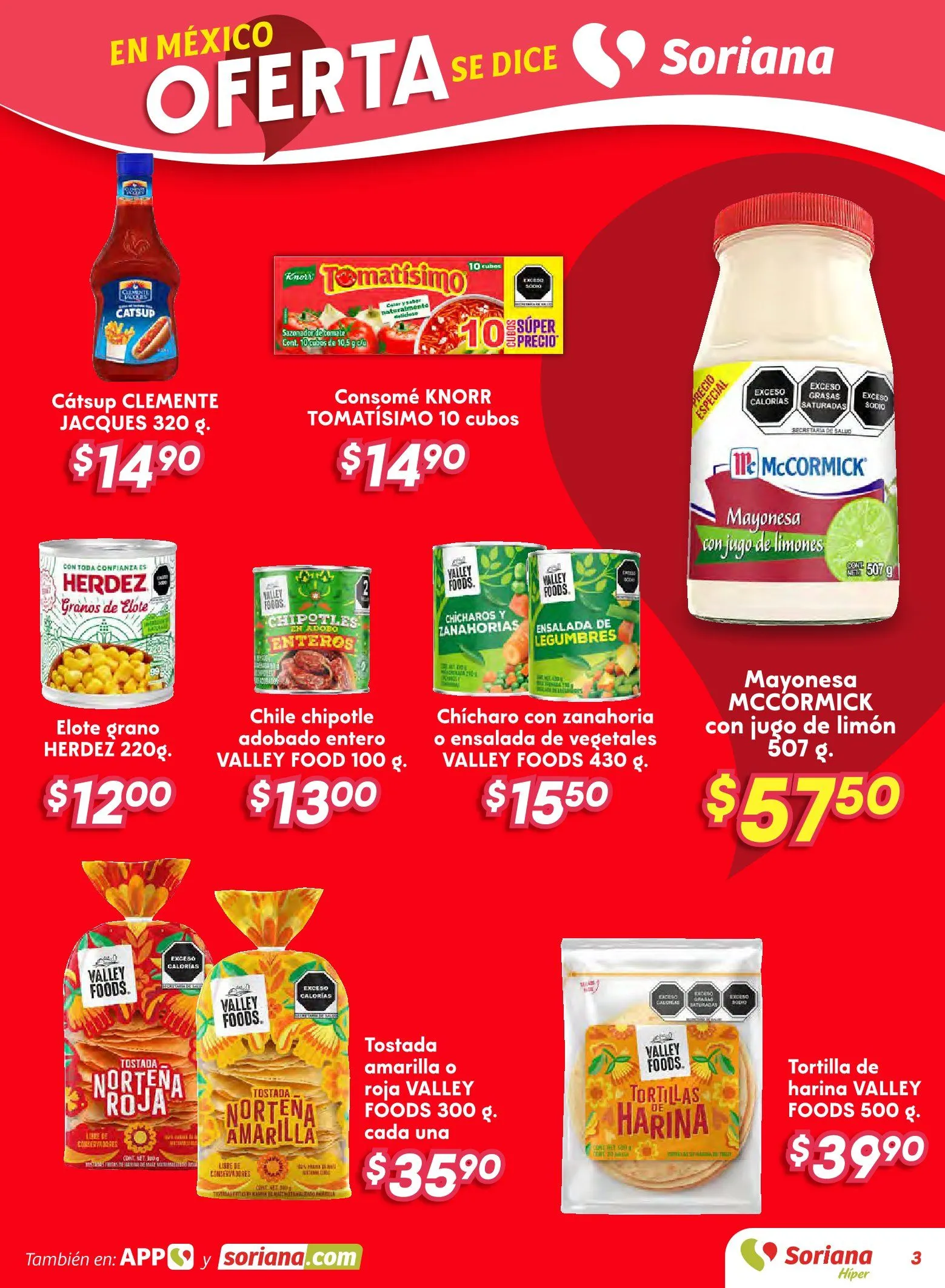 Catálogo de Soriana Ofertas  1 de agosto al 13 de agosto 2025 - Pagina 3