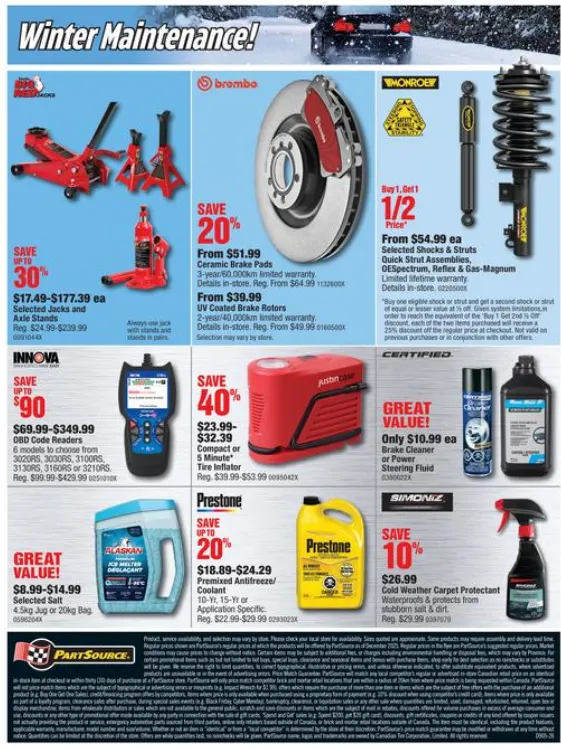 PartSource Sales from January 29 to February 11 2026 - flyer page 3