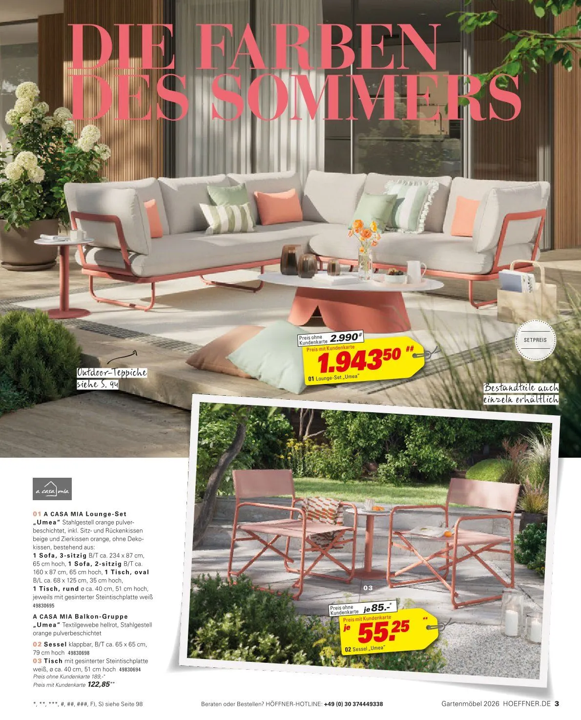 Höffner Angebote von 20. April bis 25. April 2026 - Prospekt seite 3