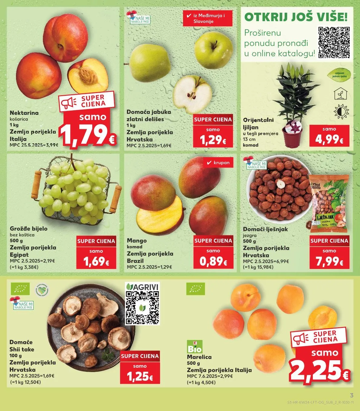 Katalog Kaufland od 10. lipnja do 16. lipnja 2026. - Pregled Stranica 3