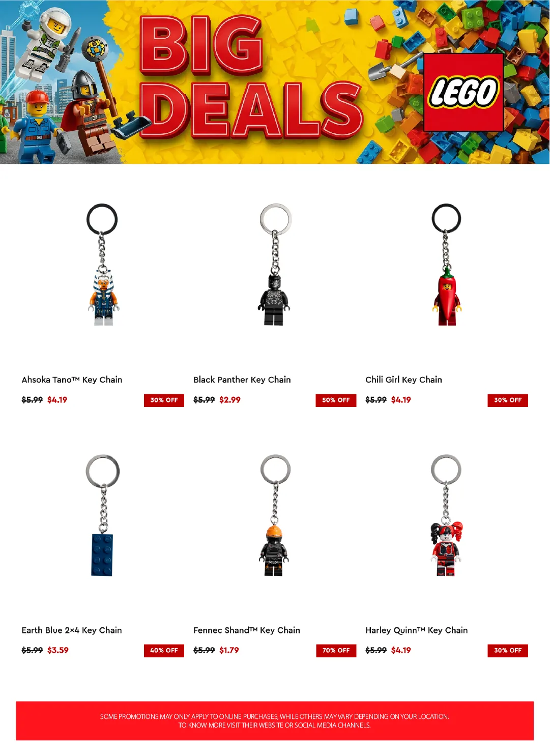 Weekly promotion  LEGO Sales spanning from April 9 to April 30 2026 - Page 2 for Catalogue 365