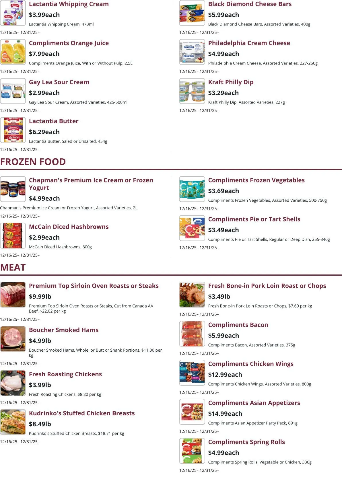  Kudrinko's Sales from December 23 to December 29 2025 - flyer page 3