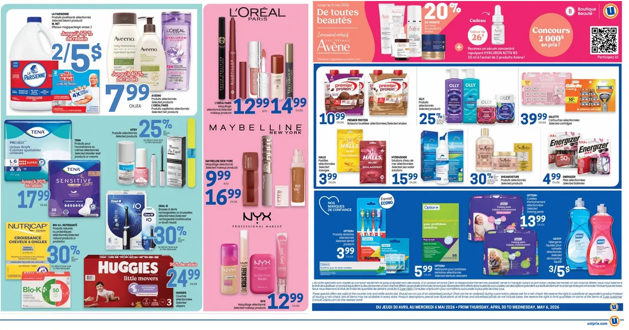 Uniprix Sales from April 30 to May 6 2026 - flyer page 3