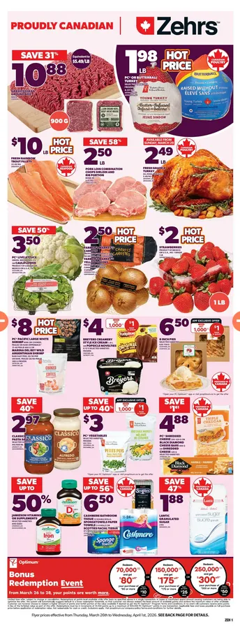 Zehrs Sales from March 26 to April 1 2026 - flyer page 3
