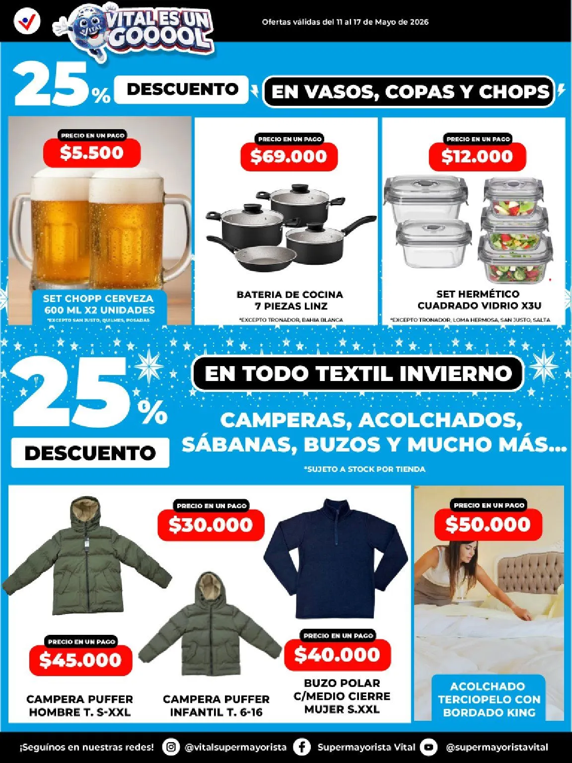 Ofertas de  Vital Ofertas 11 de mayo al 17 de mayo 2026 - Página 3 del catálogo