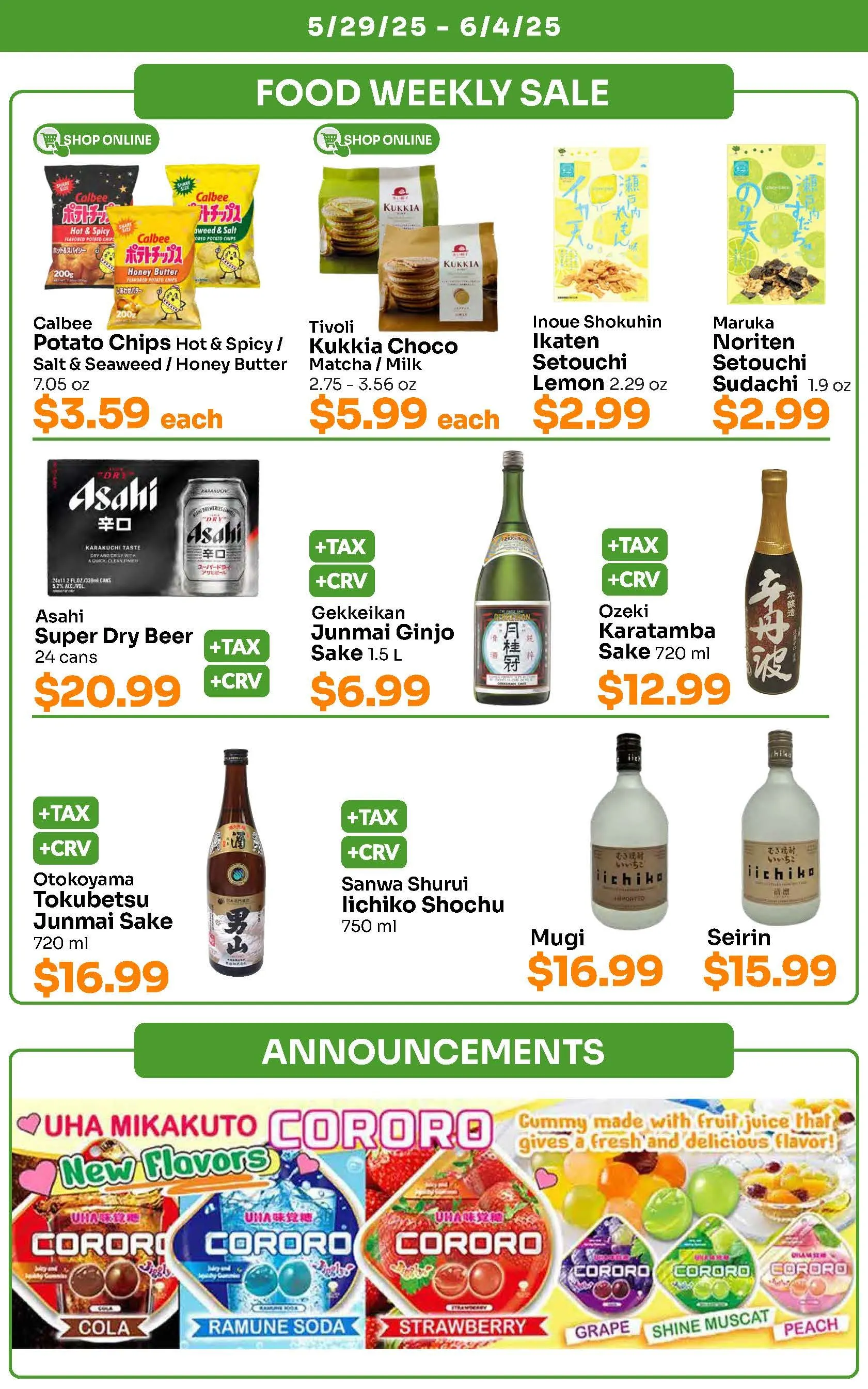 Weekly ad Tokyo Central Specialty Market weekly ads from May 29 to June 4 2025 - Page 3