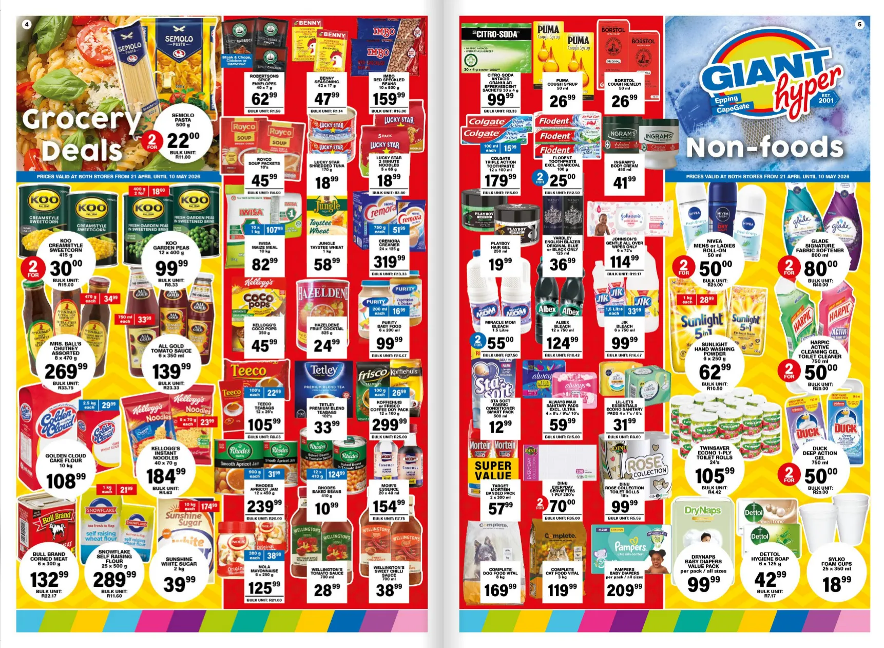 Giant Hyper Sales from 21 April to 10 May 2026 - Catalogue Page 3