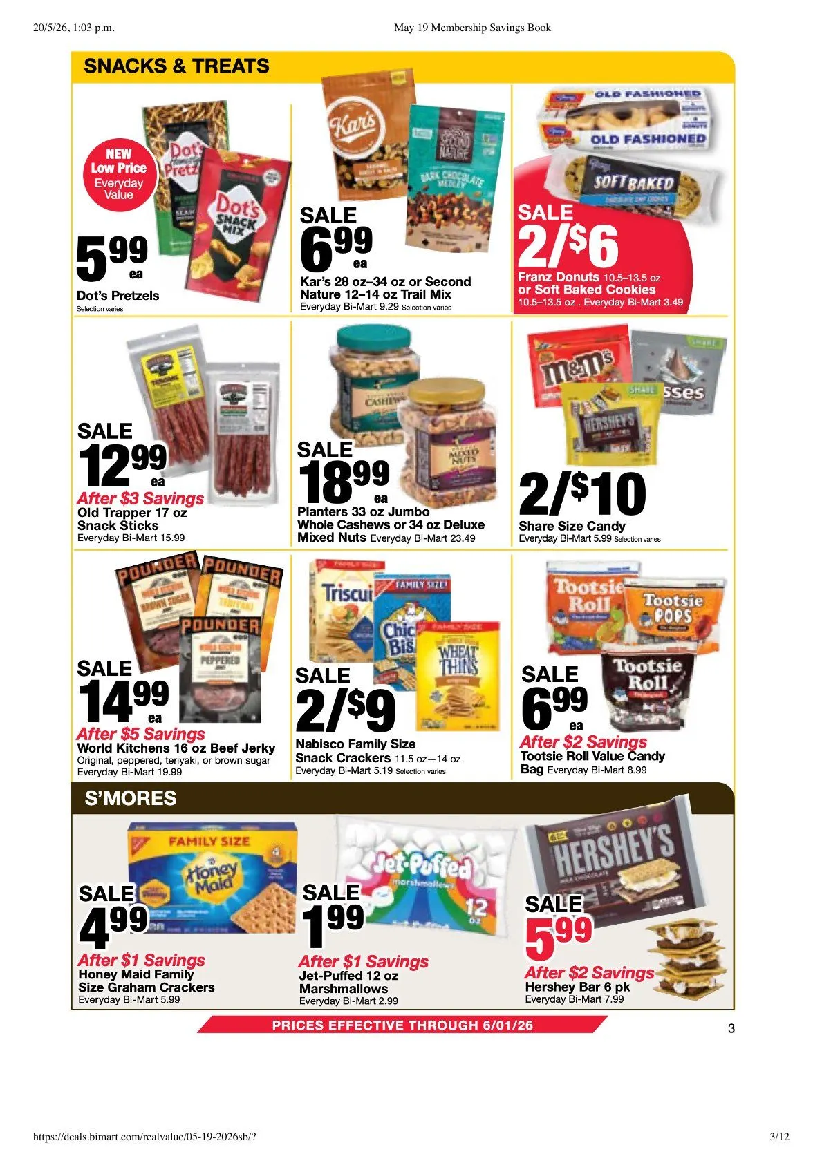 Weekly ad Bi-Mart Sales from May 19 to June 1 2026 - Page 3