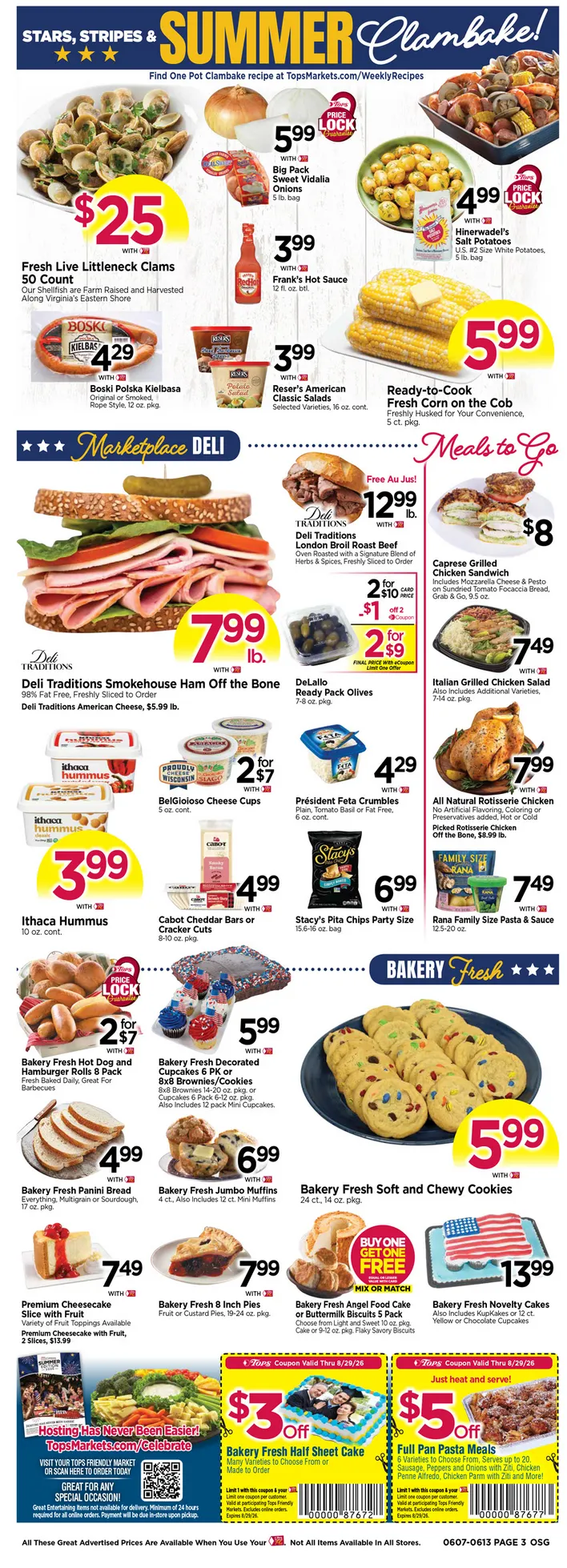 Weekly ad Tops Friendly Markets Sales from June 8 to June 13 2026 - Page 3