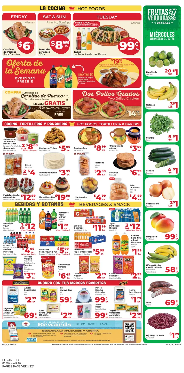 Weekly ad El Rancho Sales from January 7 to January 13 2026 - Page 3