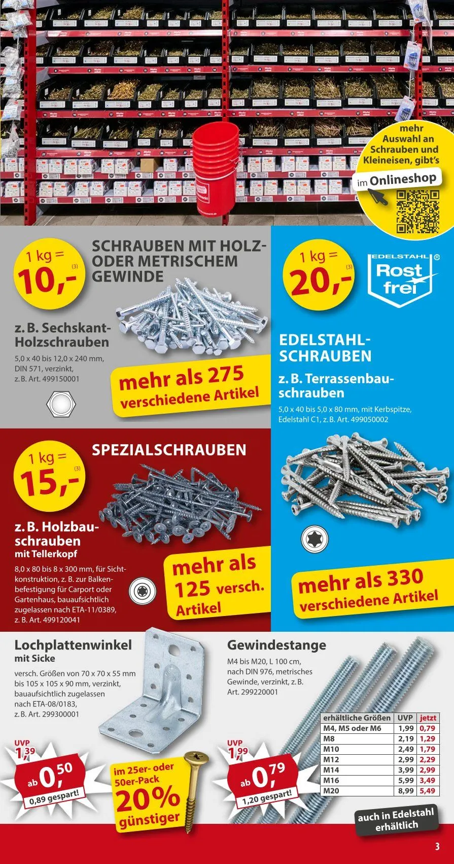 Sonderpreis-Baumarkt Angebote von 30. Mai bis 5. Juni 2026 - Prospekt seite 3