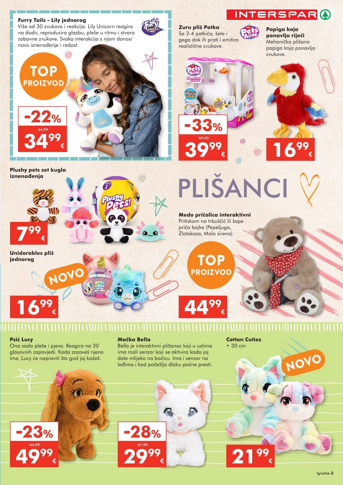 Katalog Najnovije ponude trgovine INTERSPAR od 22. listopada do 6. siječnja 2026. - Pregled Stranica 3