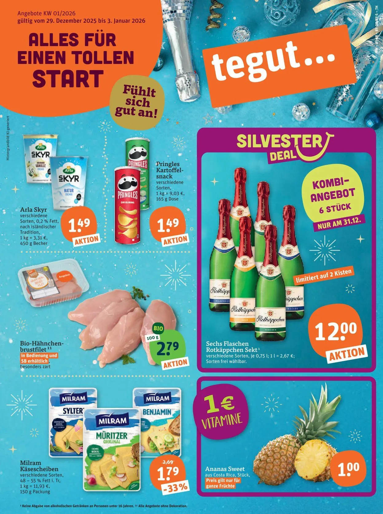 tegut... Angebote von 29. Dezember bis 3. Januar 2026 - Prospekt seite 3