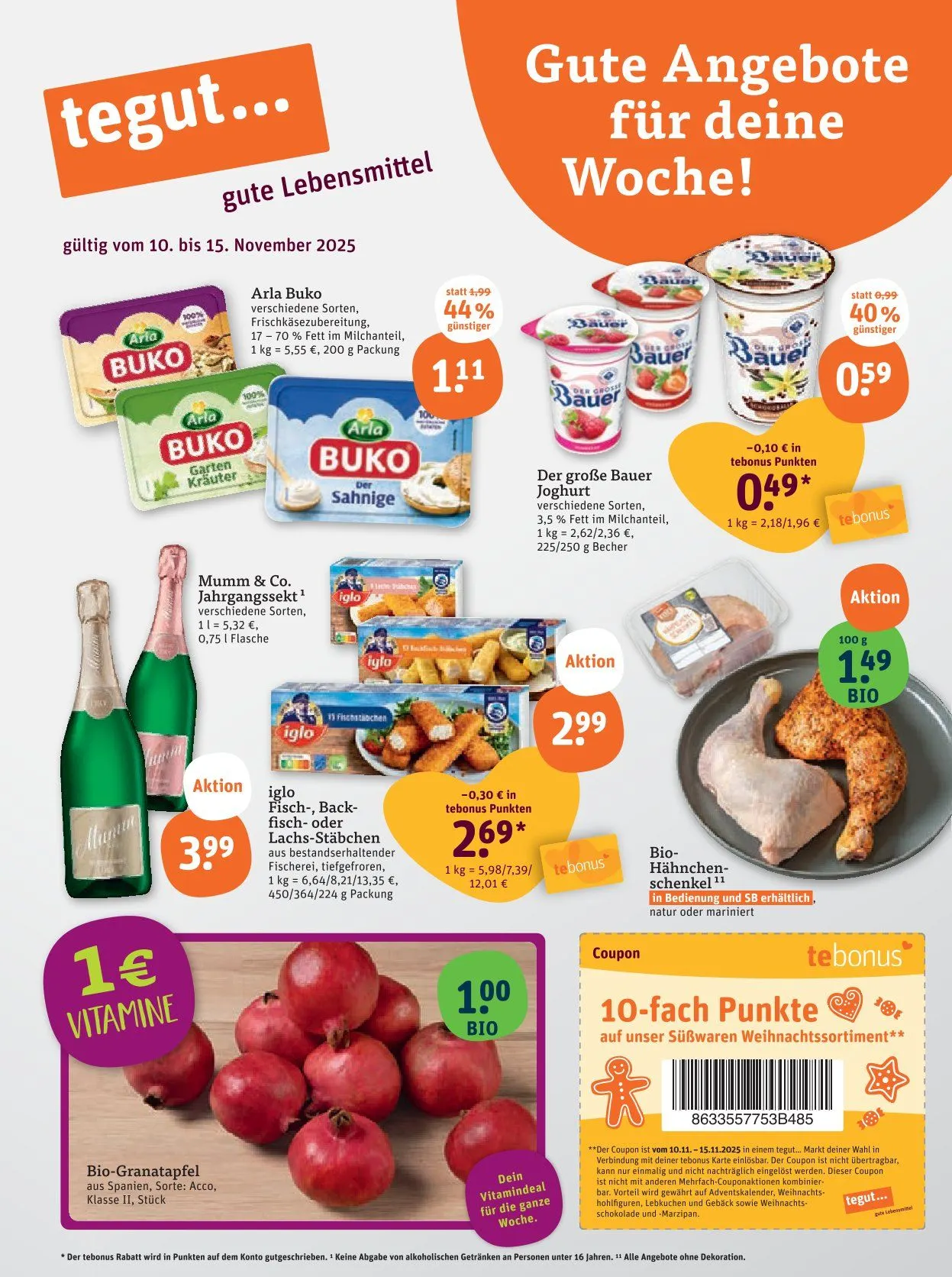 tegut... Angebote von 14. November bis 15. November 2025 - Prospekt seite 3