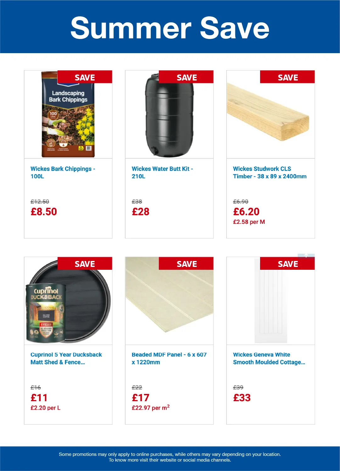  Wickes Sales from 17 June to 1 July 2026 - Catalogue Page 2